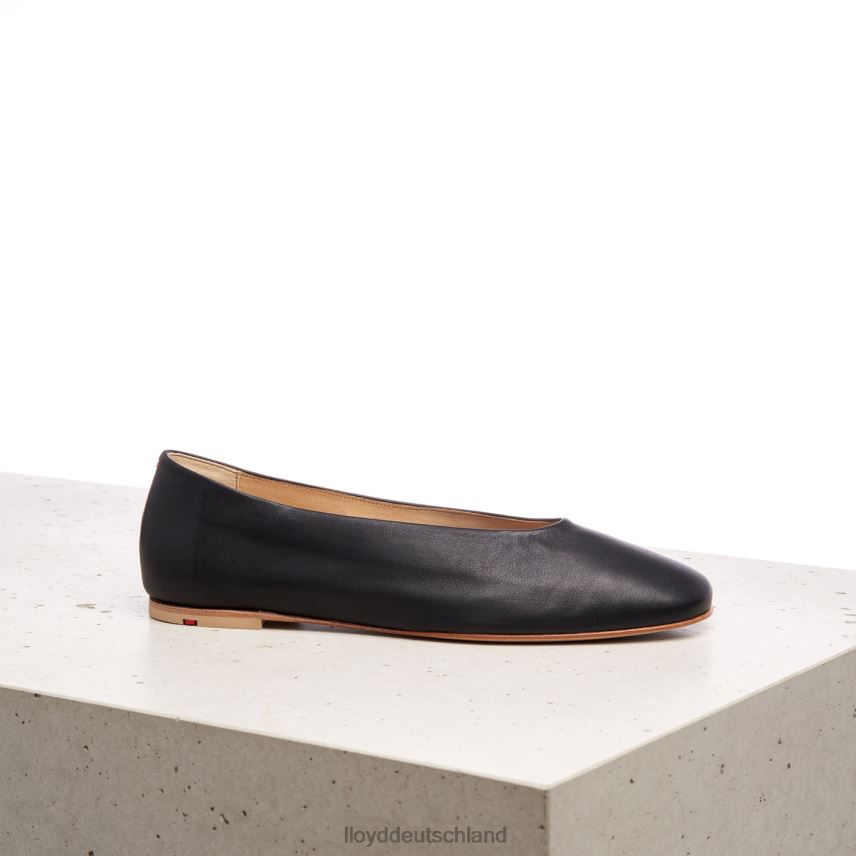 Schuhe LLOYD Ballerina aus Glattleder Schwarz Frauen PV6Z01257