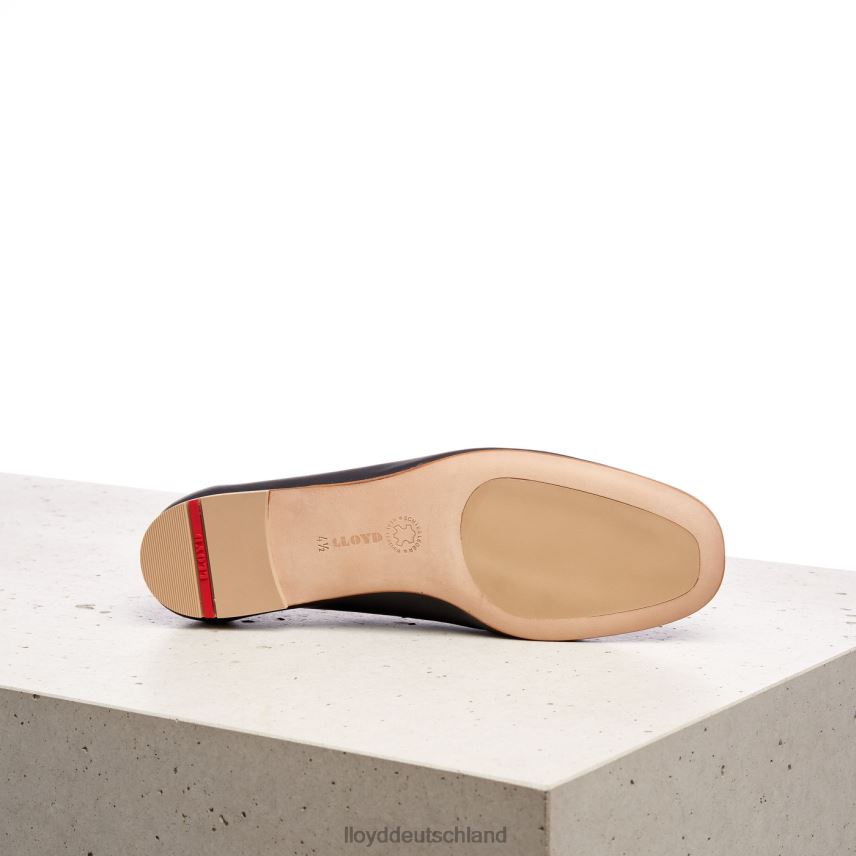 Schuhe LLOYD Ballerina aus Glattleder Schwarz Frauen PV6Z01257