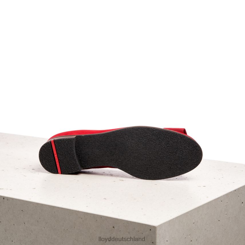 Schuhe LLOYD Ballerina aus Leder Rot Frauen PV6Z01175