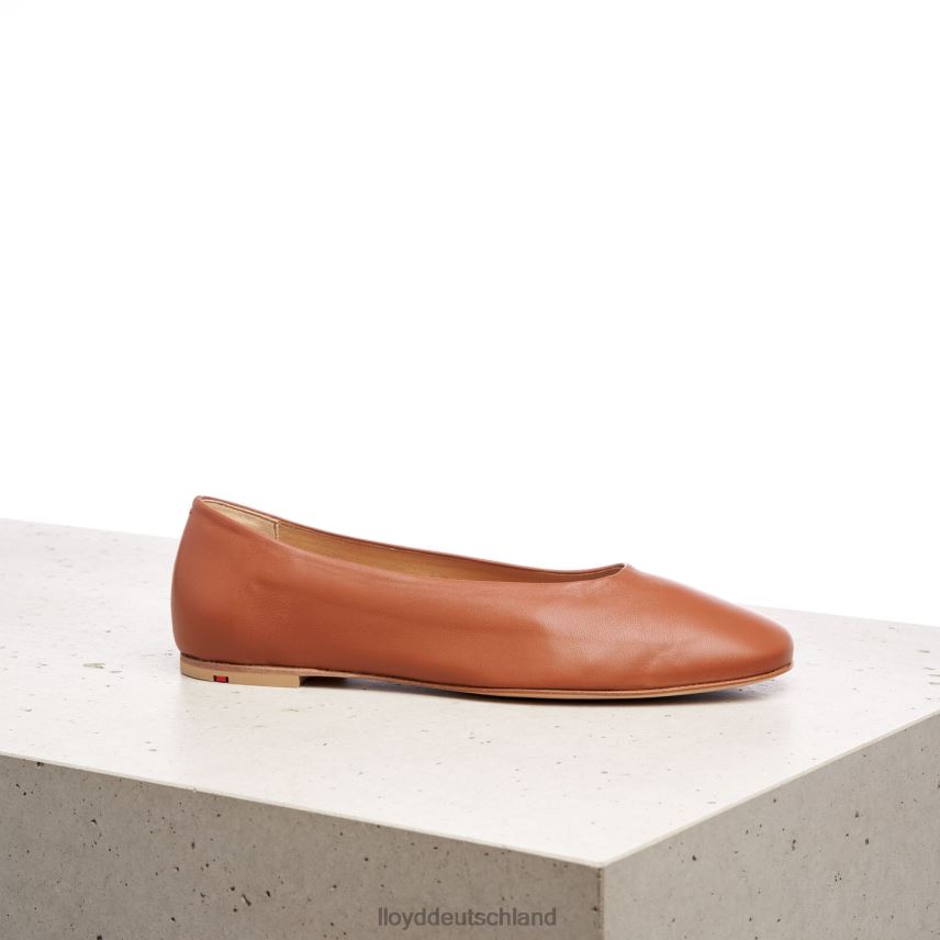 Schuhe LLOYD Ballerina aus Leder braun Frauen PV6Z01256