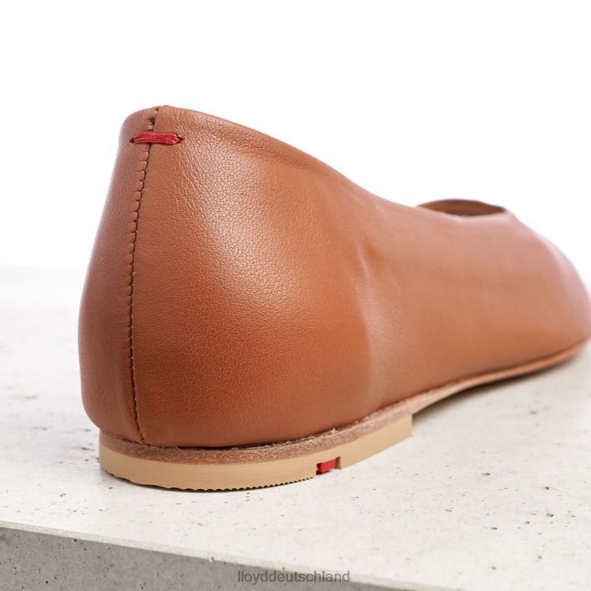 Schuhe LLOYD Ballerina aus Leder braun Frauen PV6Z01256
