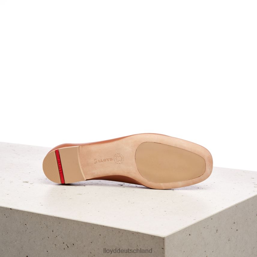 Schuhe LLOYD Ballerina aus Leder braun Frauen PV6Z01256