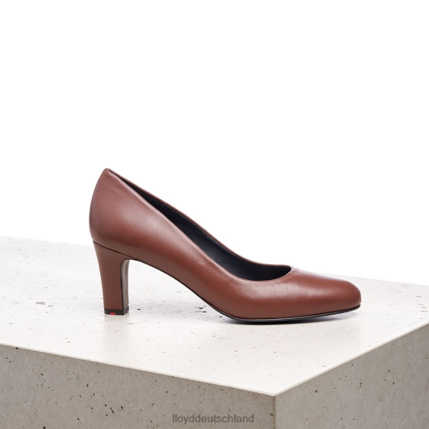 Schuhe LLOYD Glattleder-Pumps braun Frauen PV6Z01050