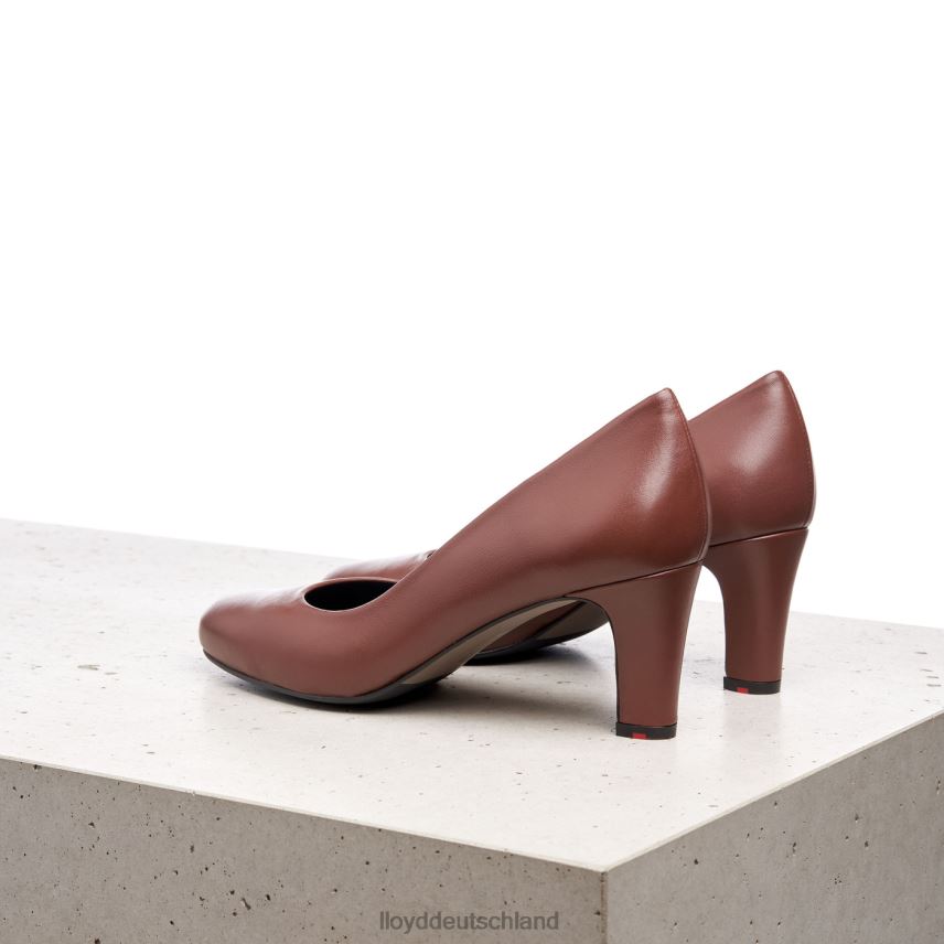 Schuhe LLOYD Glattleder-Pumps braun Frauen PV6Z01050