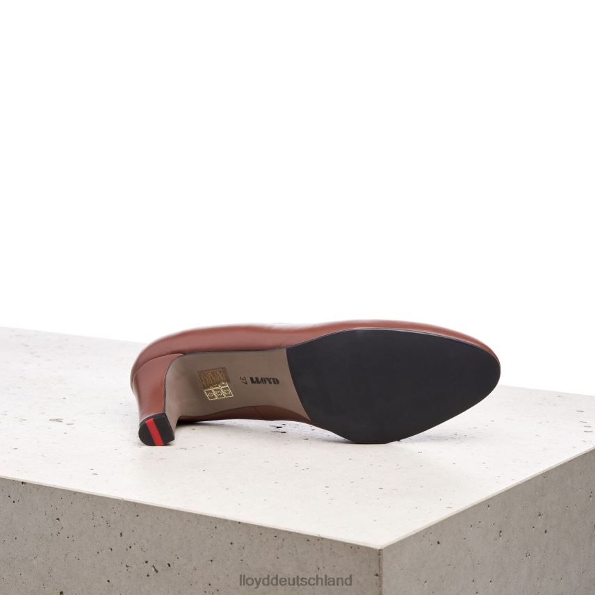 Schuhe LLOYD Glattleder-Pumps braun Frauen PV6Z01050