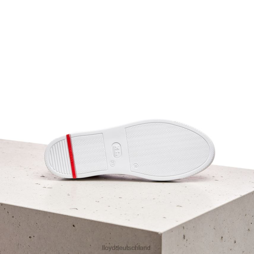 Schuhe LLOYD Glattleder-Sneaker mit Fleckenmuster Rosa Frauen PV6Z0842