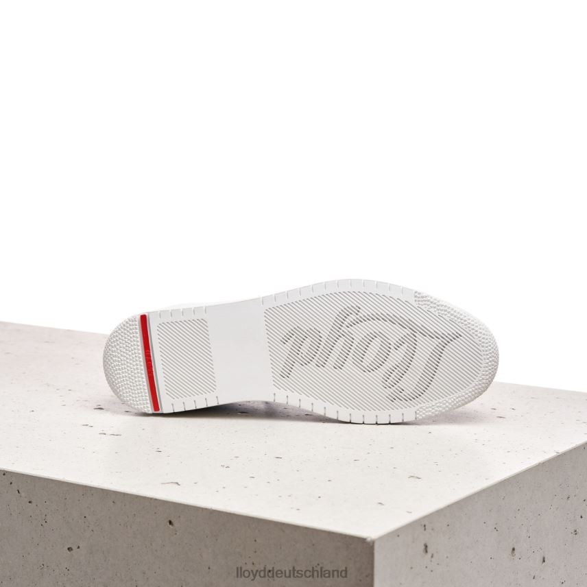 Schuhe LLOYD Glattleder-Sneaker mit Fleckenmuster Schwarz Frauen PV6Z0822