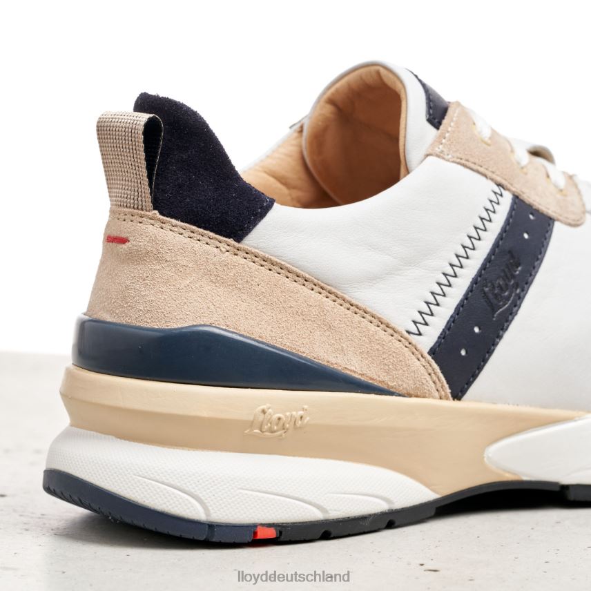 Schuhe LLOYD Glattleder-Sneaker mit Fleckenmuster kombiniert Frauen PV6Z0833