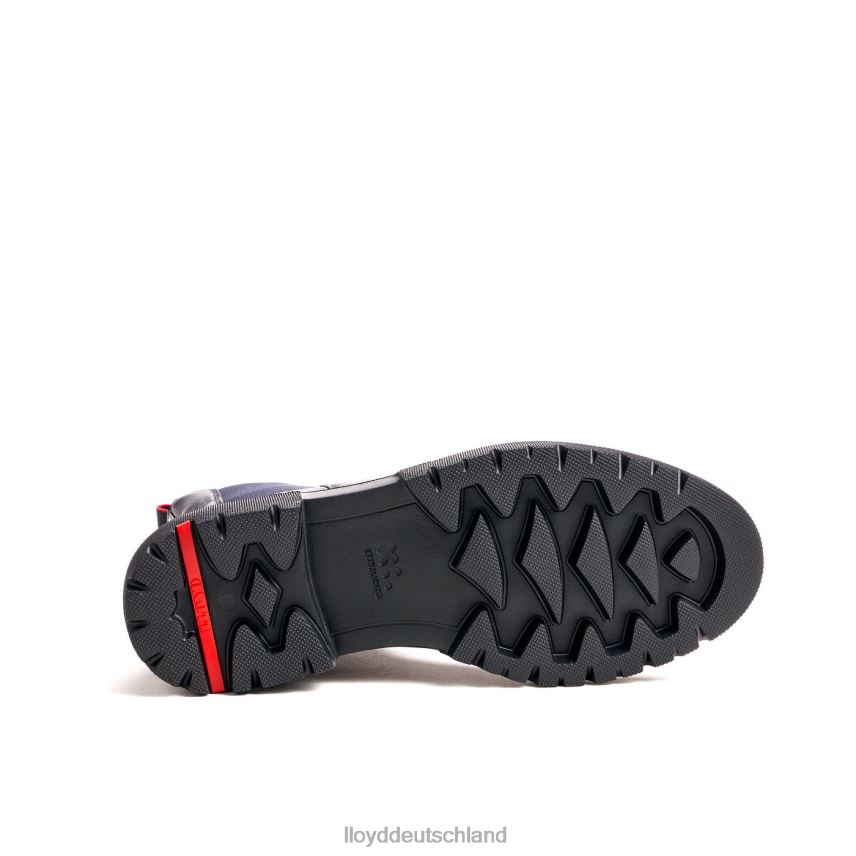 Schuhe LLOYD Glattleder-Stiefelette mit leichter Sohle Blau Frauen PV6Z0912