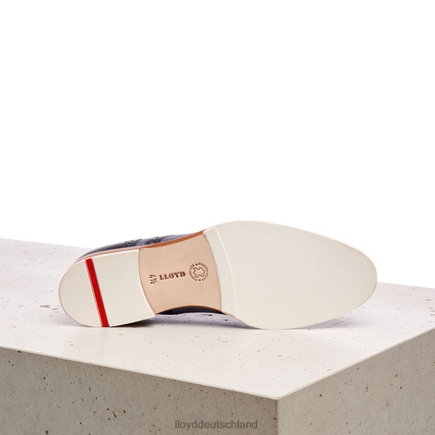 Schuhe LLOYD Halbschuhe aus Glattleder mit Spitze Blau Frauen PV6Z01086