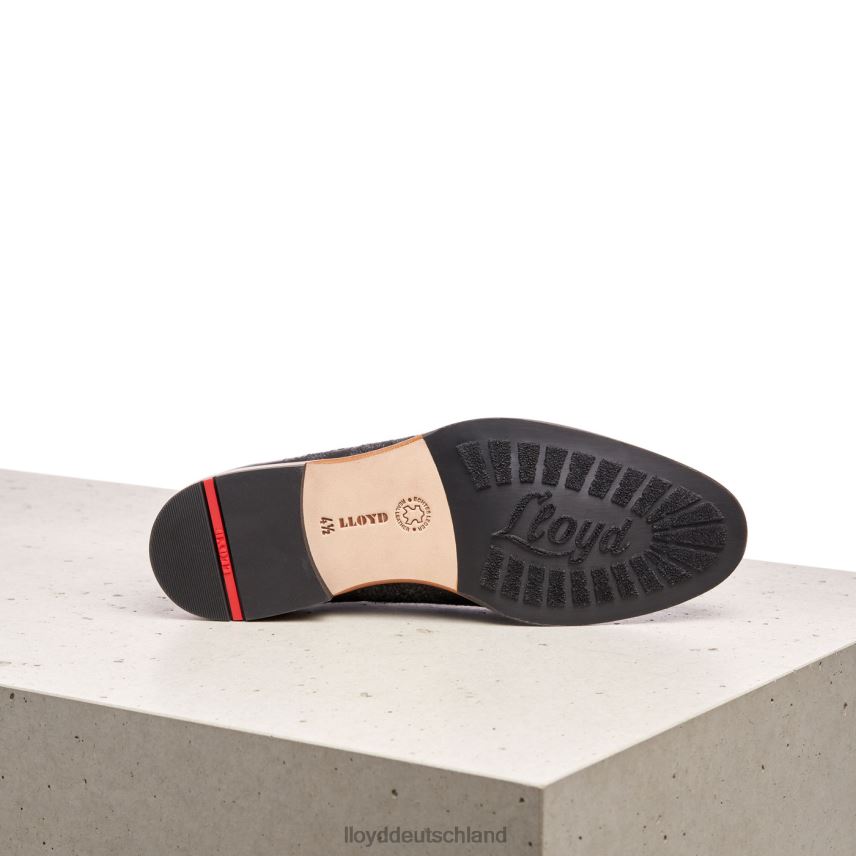 Schuhe LLOYD Halbschuhe aus Glattleder mit Spitze Schwarz Frauen PV6Z01076