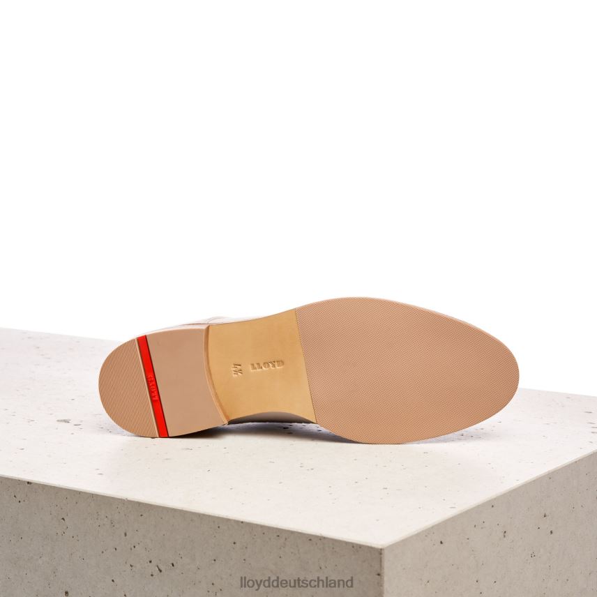 Schuhe LLOYD Halbschuhe aus Glattleder mit Spitze grau Frauen PV6Z01190