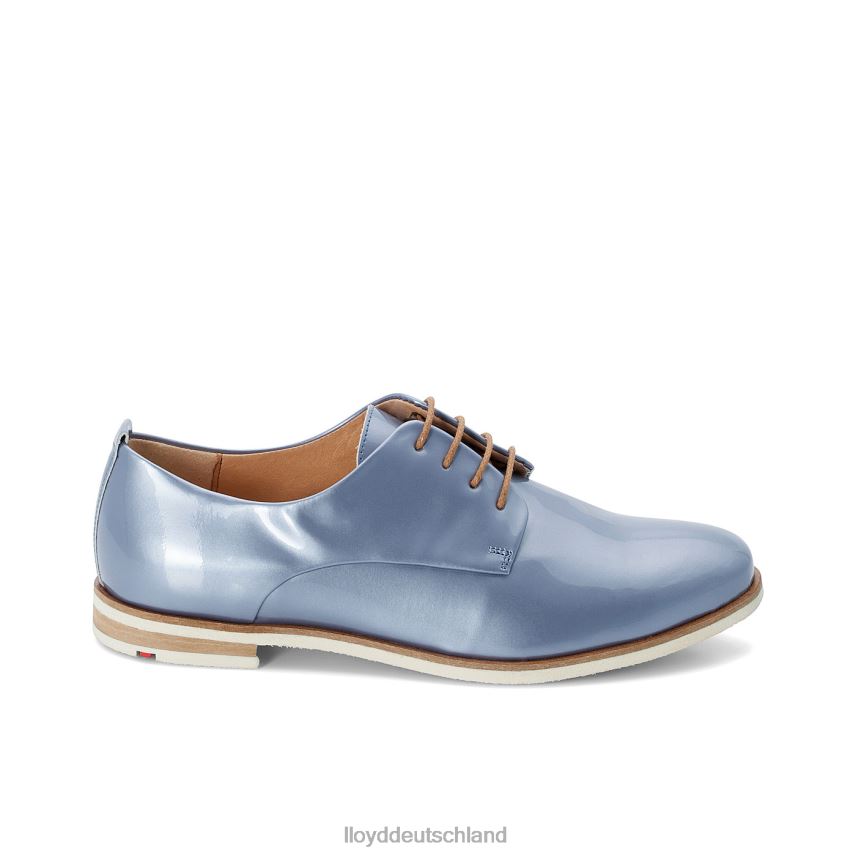 Schuhe LLOYD Halbschuhe aus Lackleder mit Schnürung Blau Frauen PV6Z01088