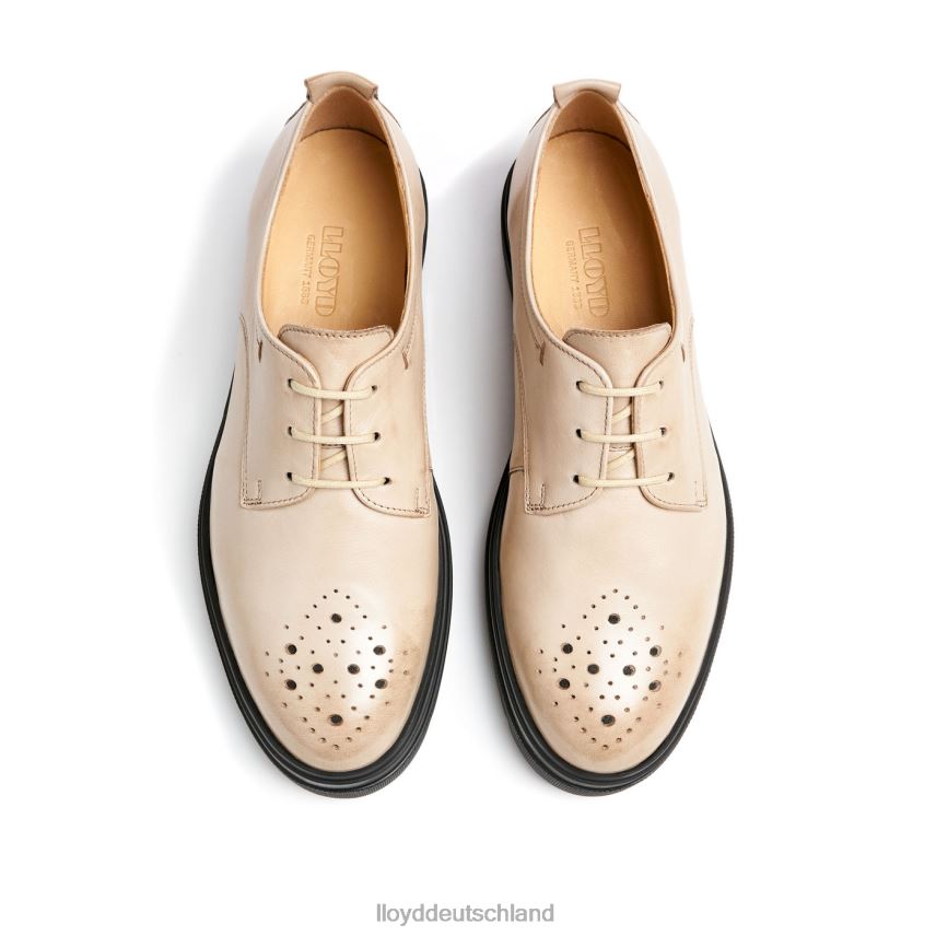 Schuhe LLOYD Halbschuhe aus Lederspitze Beige Frauen PV6Z01029