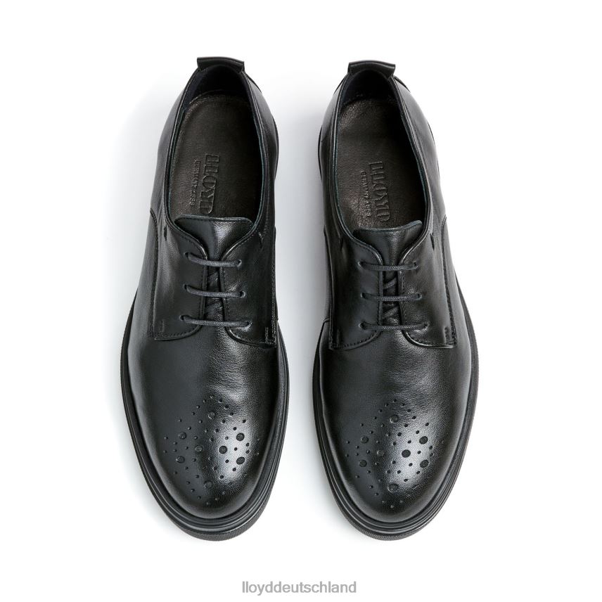 Schuhe LLOYD Halbschuhe aus Lederspitze Schwarz Frauen PV6Z01028