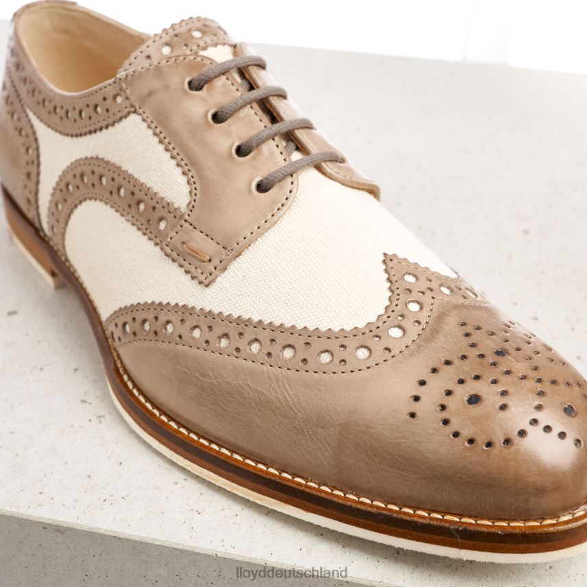 Schuhe LLOYD Halbschuhe aus Spitzenleder Beige Frauen PV6Z01065