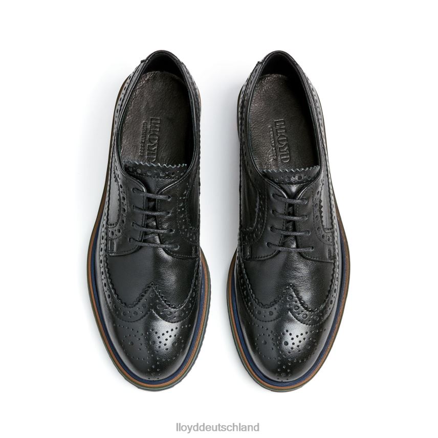 Schuhe LLOYD Halbschuhe aus Spitzenleder Schwarz Frauen PV6Z01031