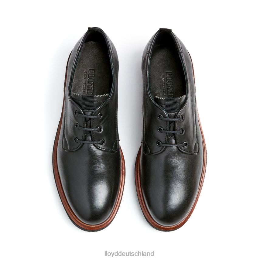 Schuhe LLOYD Halbschuhe aus Spitzenleder Schwarz Frauen PV6Z01049