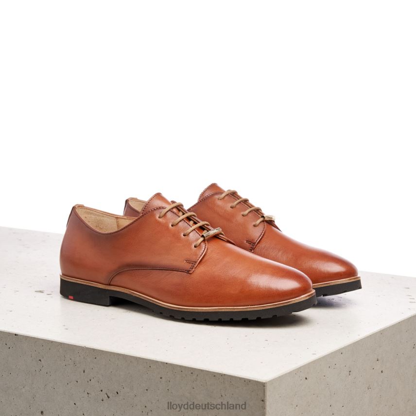 Schuhe LLOYD Halbschuhe aus Spitzenleder braun Frauen PV6Z01057