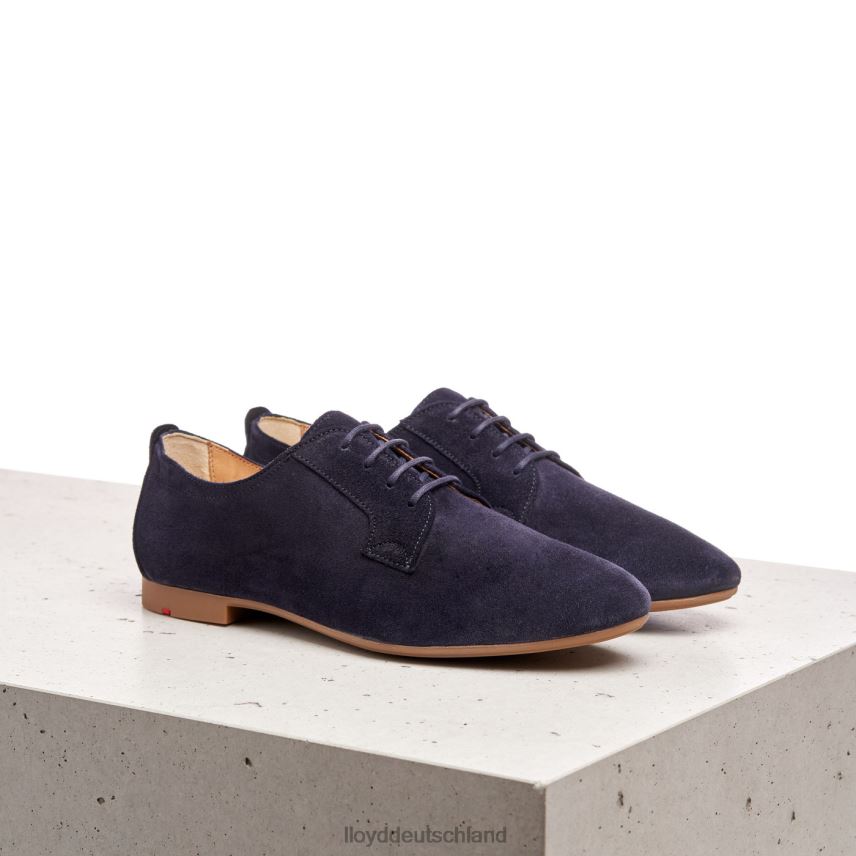 Schuhe LLOYD Halbschuhe aus Wildleder zum Schnüren Blau Frauen PV6Z01188