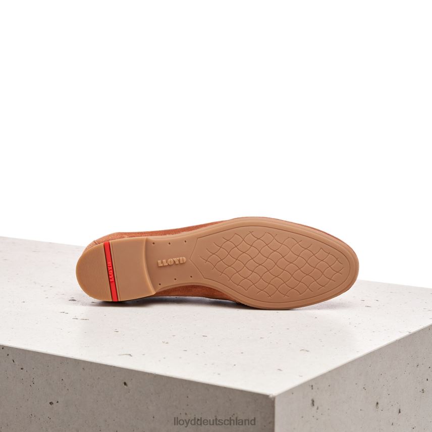 Schuhe LLOYD Halbschuhe aus Wildleder zum Schnüren braun Frauen PV6Z01185