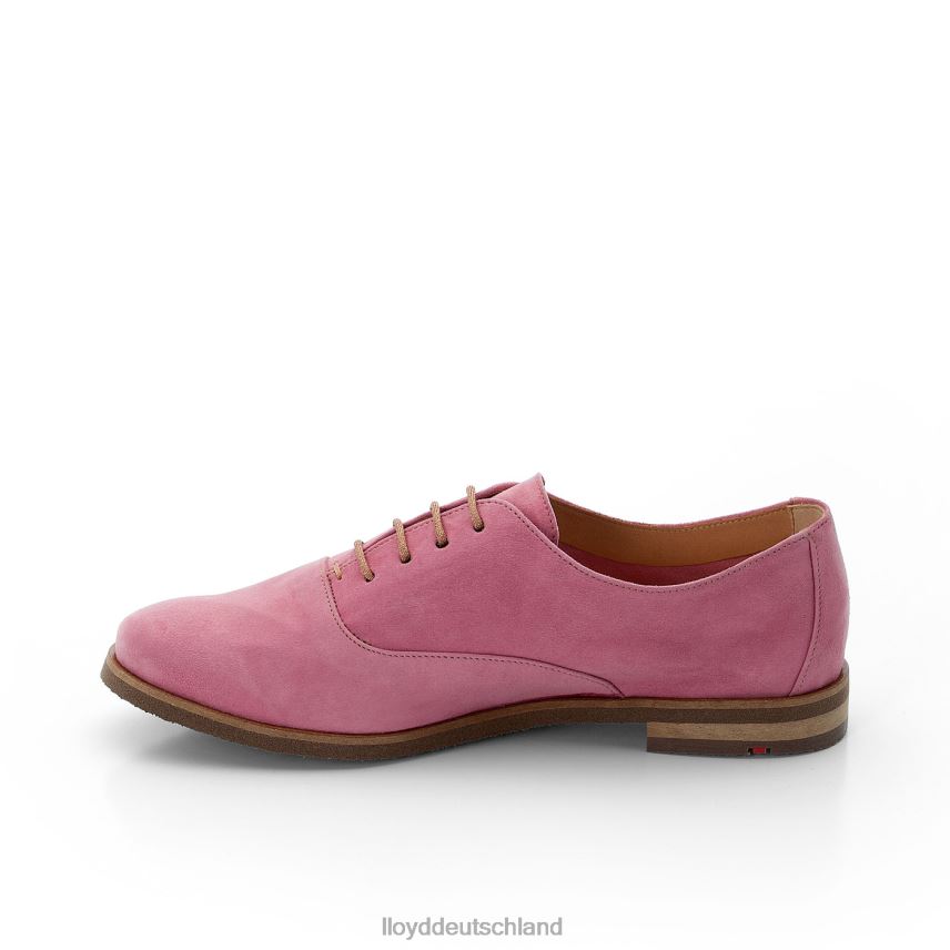 Schuhe LLOYD Halbschuhe aus grobem Leder mit Spitze Rot Frauen PV6Z01183