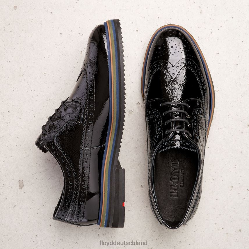 Schuhe LLOYD Halbschuhe zum Schnüren Schwarz Frauen PV6Z01043