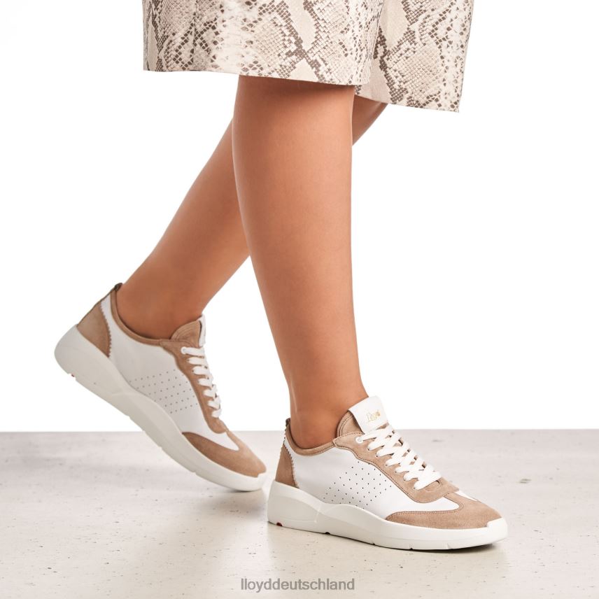 Schuhe LLOYD Hochwertige Low-Top-Sneaker Beige Frauen PV6Z01353