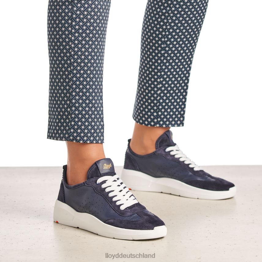 Schuhe LLOYD Hochwertige Low-Top-Sneaker Blau Frauen PV6Z01352