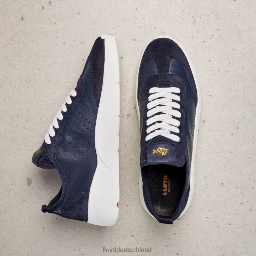 Schuhe LLOYD Hochwertige Low-Top-Sneaker Blau Frauen PV6Z01352