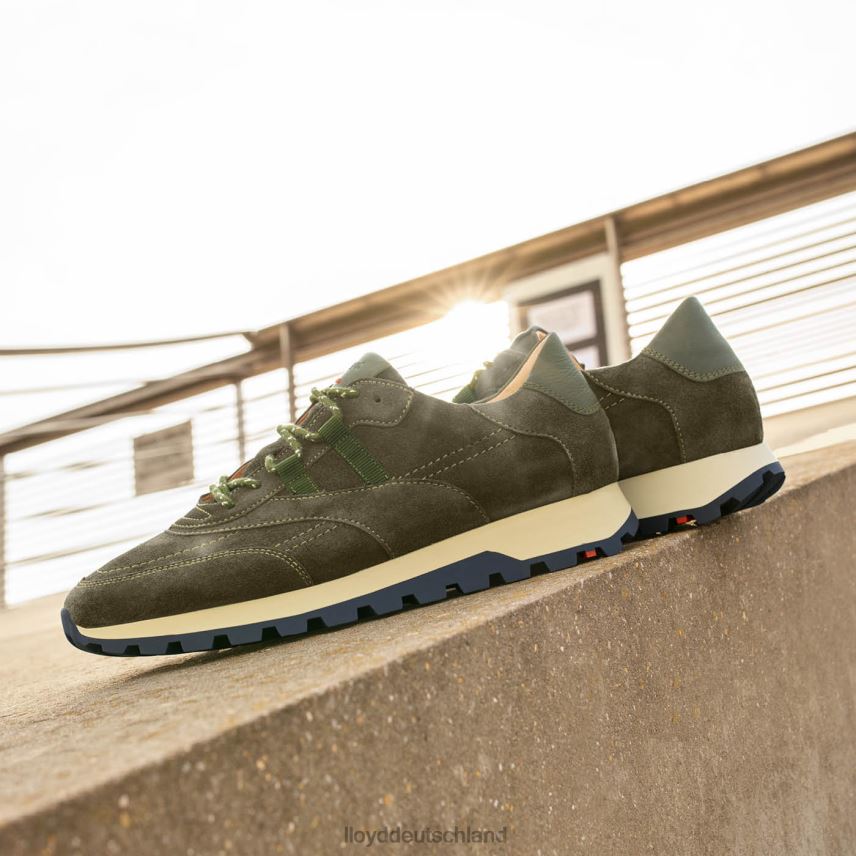 Schuhe LLOYD Hochwertige Low-Top-Sneaker Grün Frauen PV6Z0857