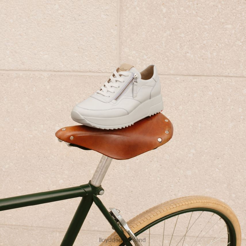 Schuhe LLOYD Hochwertige Low-Top-Sneaker Weiß Frauen PV6Z0784