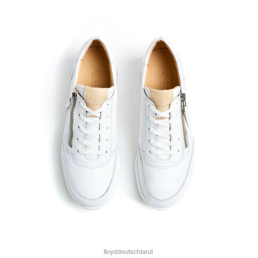 Schuhe LLOYD Hochwertige Low-Top-Sneaker Weiß Frauen PV6Z0784