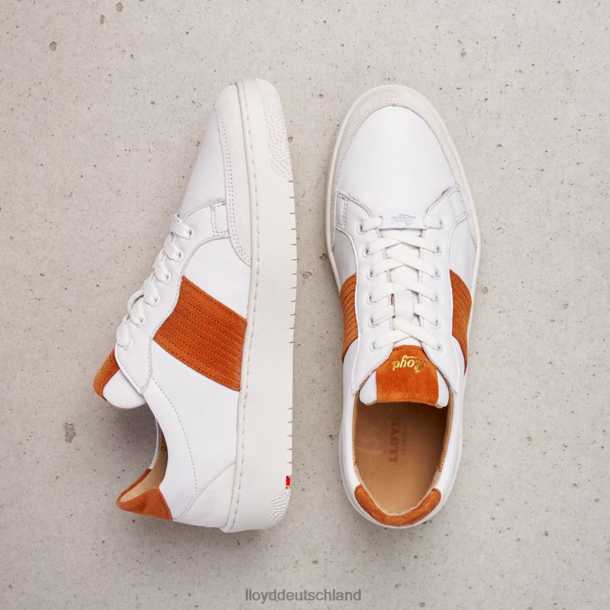 Schuhe LLOYD Hochwertige Low-Top-Sneaker Weiß Frauen PV6Z0831