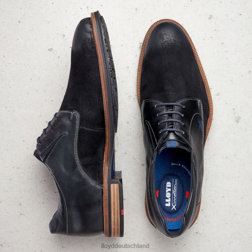 Schuhe LLOYD Kaunas (xtraweit) Schwarz Männer PV6Z0243