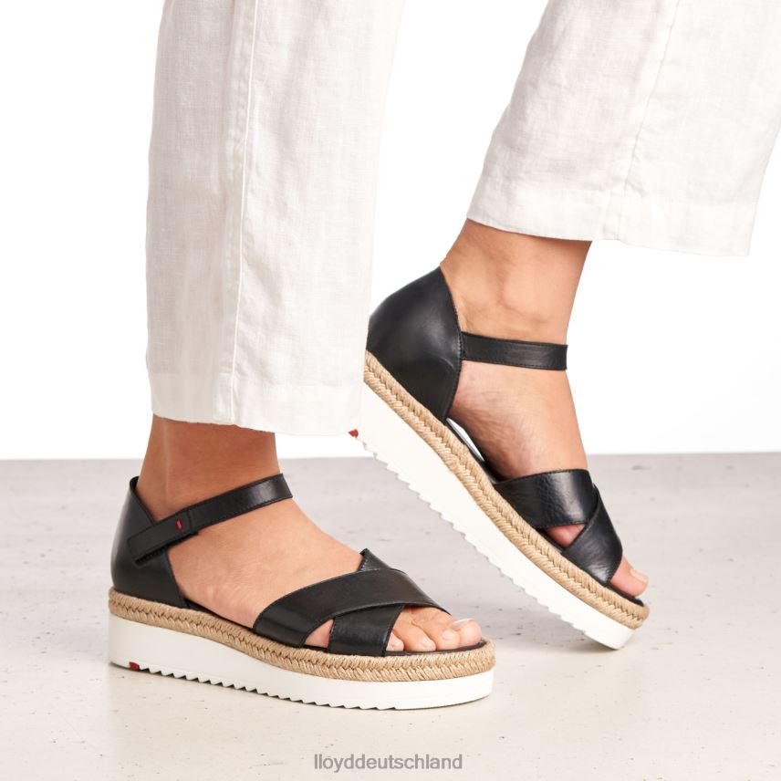 Schuhe LLOYD Keilsandalette Schwarz Frauen PV6Z01242