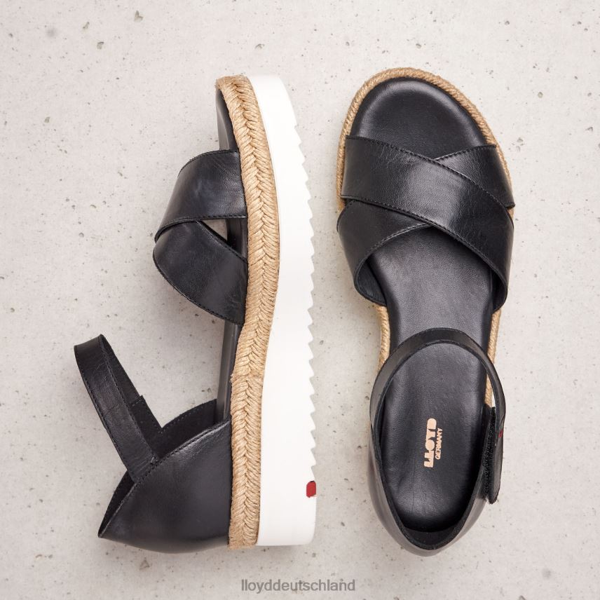 Schuhe LLOYD Keilsandalette Schwarz Frauen PV6Z01242