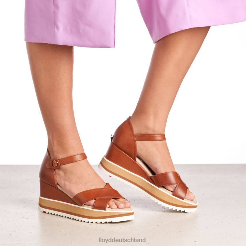 Schuhe LLOYD Keilsandalette braun Frauen PV6Z01204