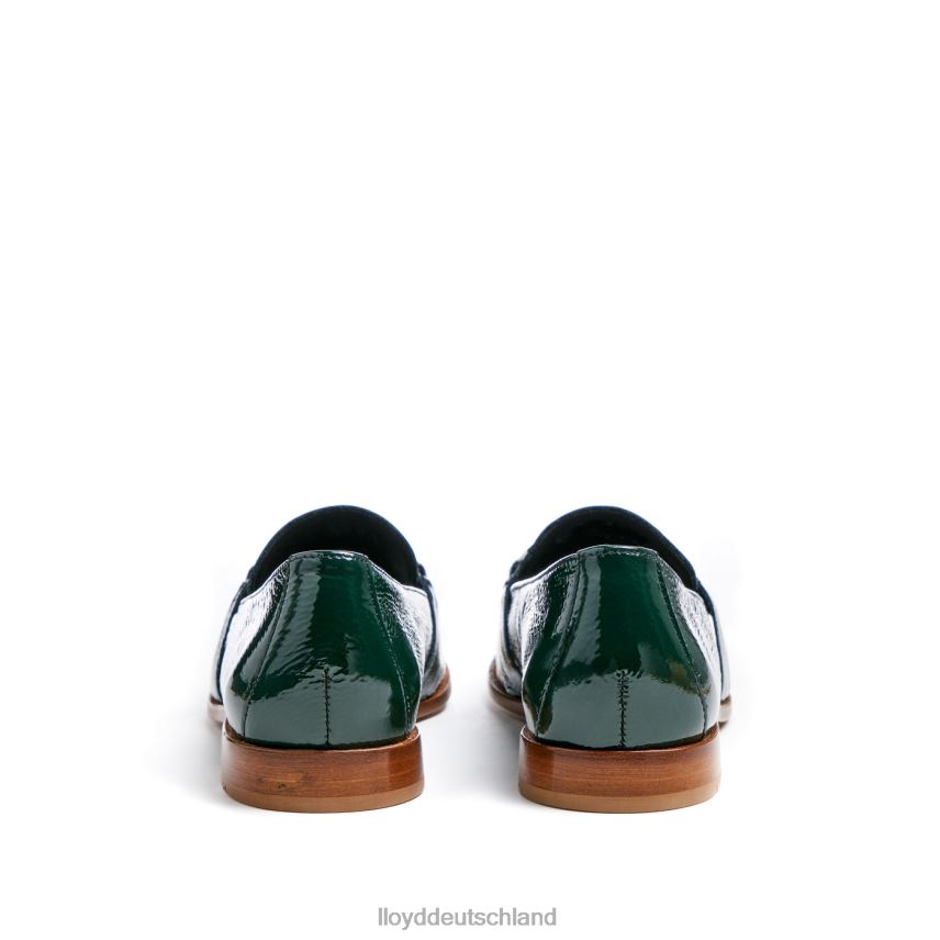 Schuhe LLOYD Leder-Slipper Grün Frauen PV6Z01112