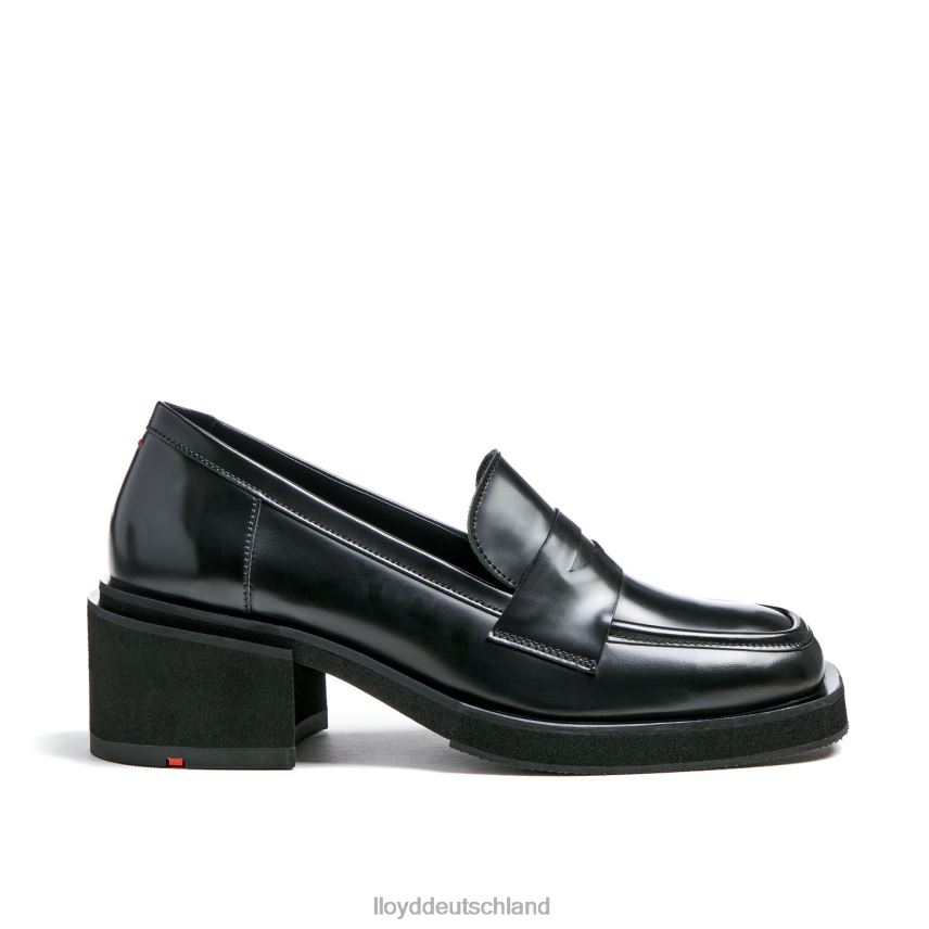 Schuhe LLOYD Leder-Slipper Schwarz Frauen PV6Z01113