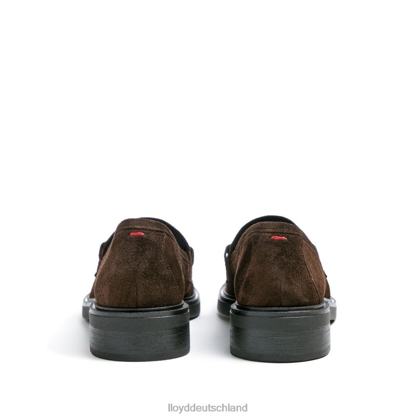 Schuhe LLOYD Leder-Slipper braun Frauen PV6Z01110