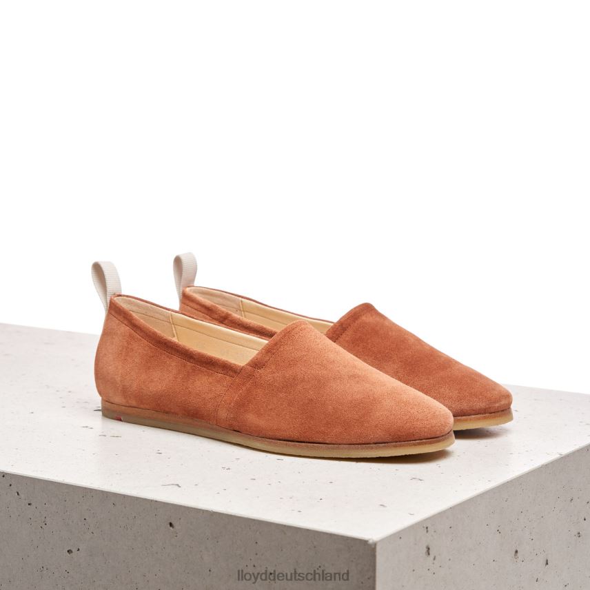 Schuhe LLOYD Leder-Slipper braun Frauen PV6Z01123