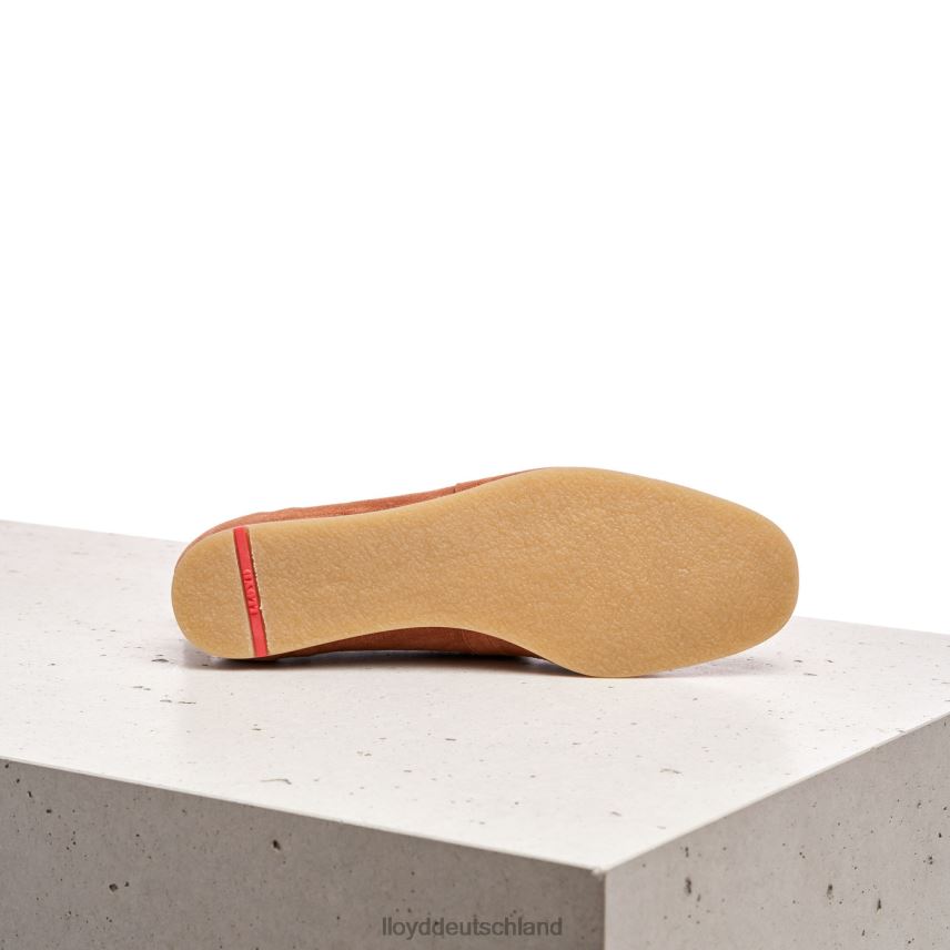 Schuhe LLOYD Leder-Slipper braun Frauen PV6Z01123