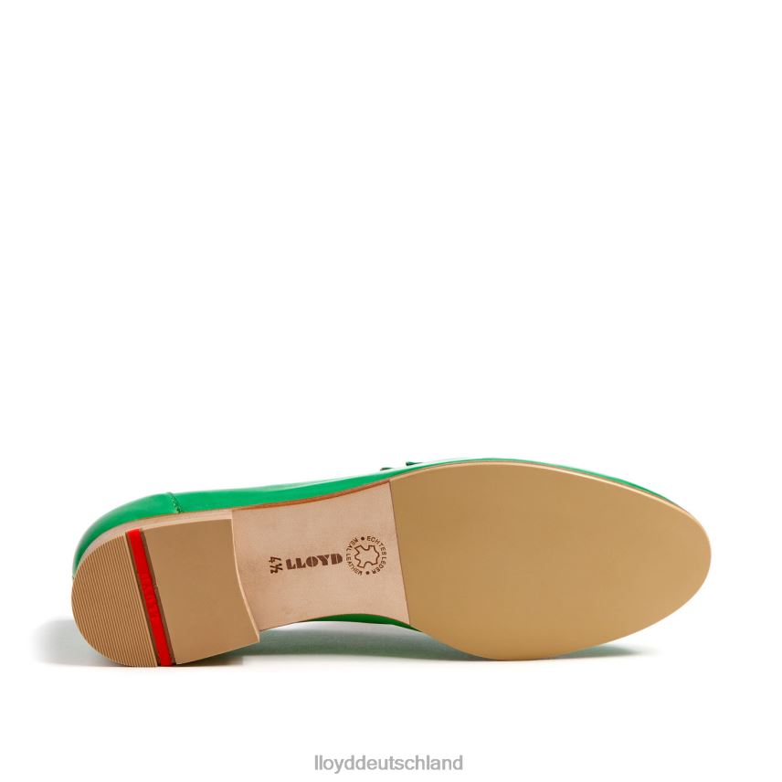 Schuhe LLOYD Lederpantoffel Grün Frauen PV6Z01120