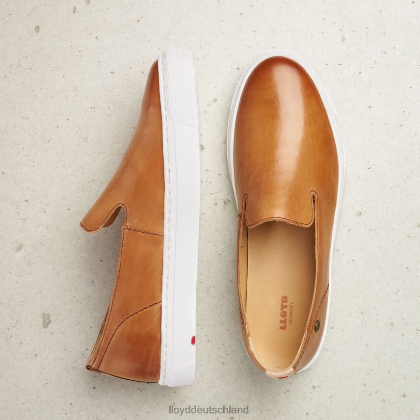 Schuhe LLOYD Lederpantoffel braun Frauen PV6Z01349