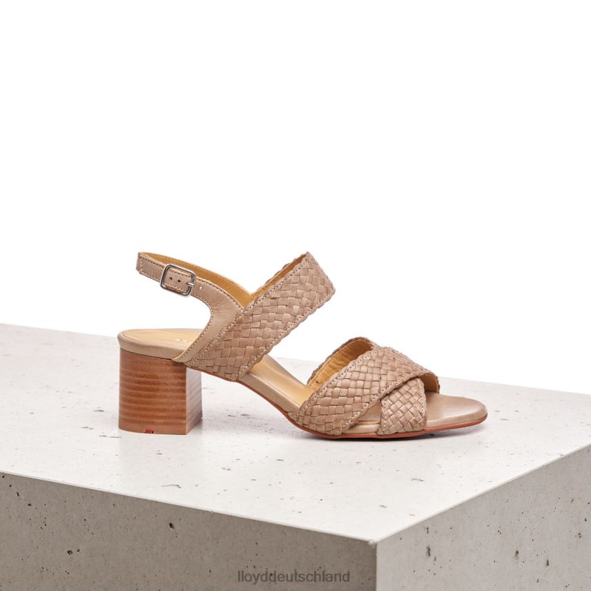 Schuhe LLOYD Ledersandale Beige Frauen PV6Z01217