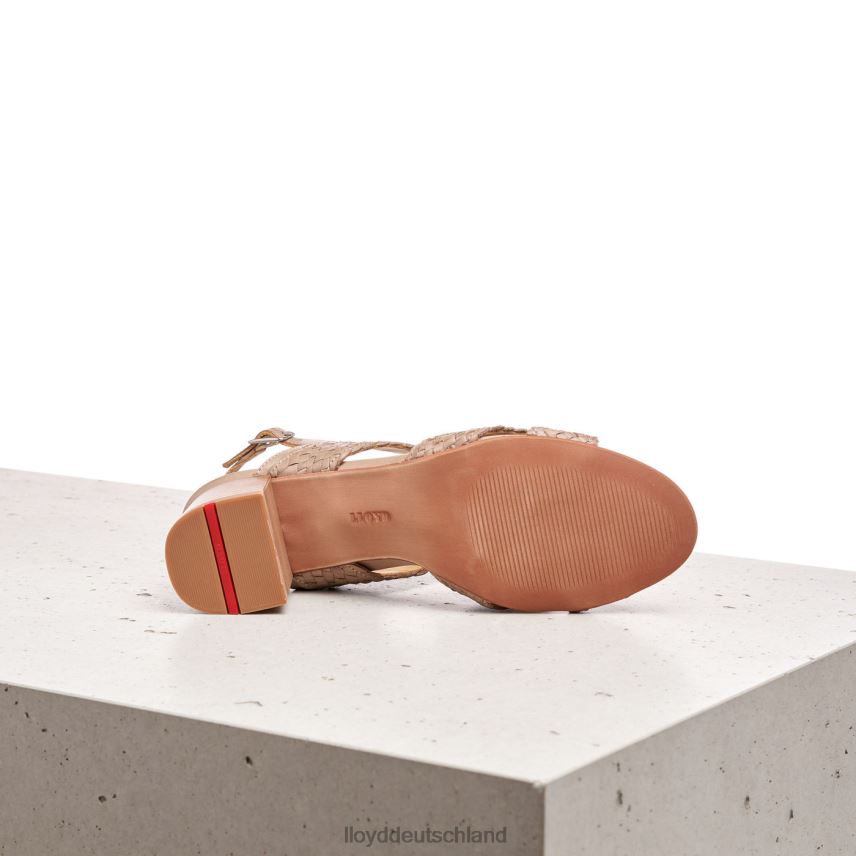 Schuhe LLOYD Ledersandale Beige Frauen PV6Z01217