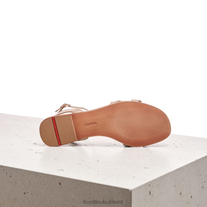 Schuhe LLOYD Ledersandale Beige Frauen PV6Z01238