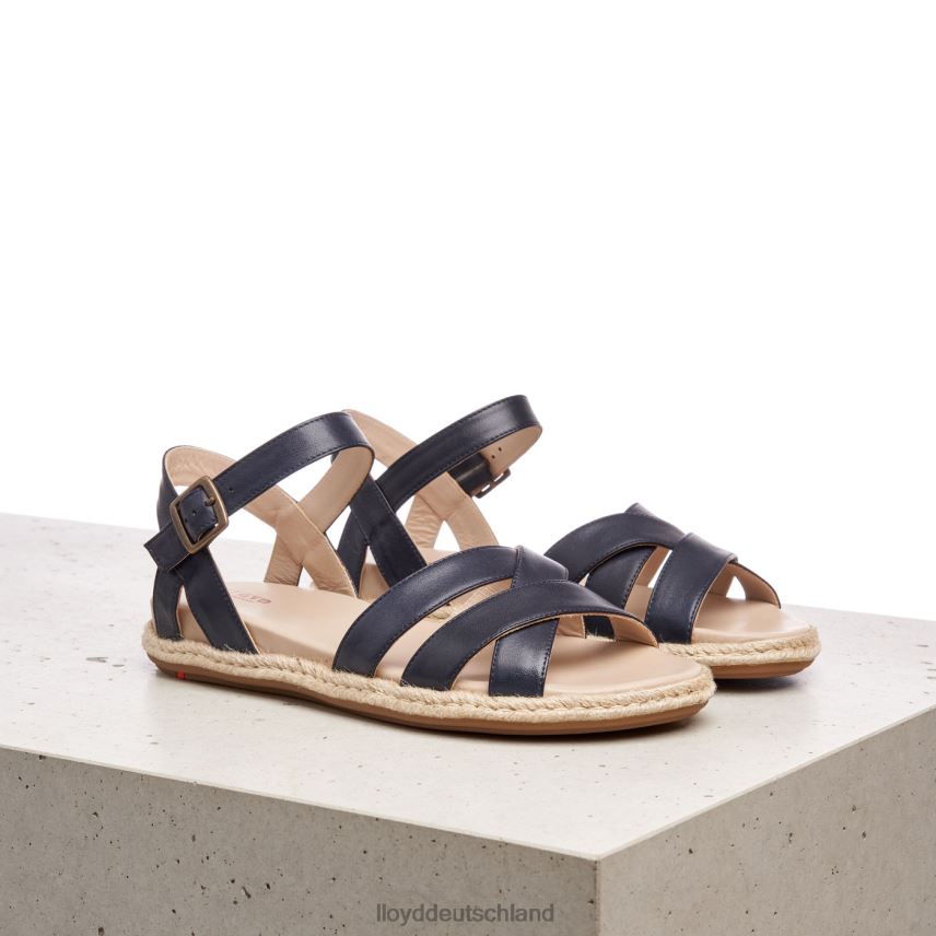 Schuhe LLOYD Ledersandale Blau Frauen PV6Z01209