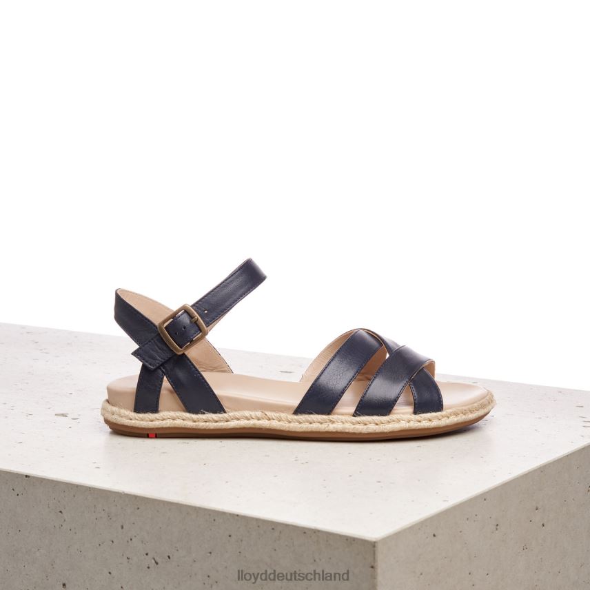 Schuhe LLOYD Ledersandale Blau Frauen PV6Z01209